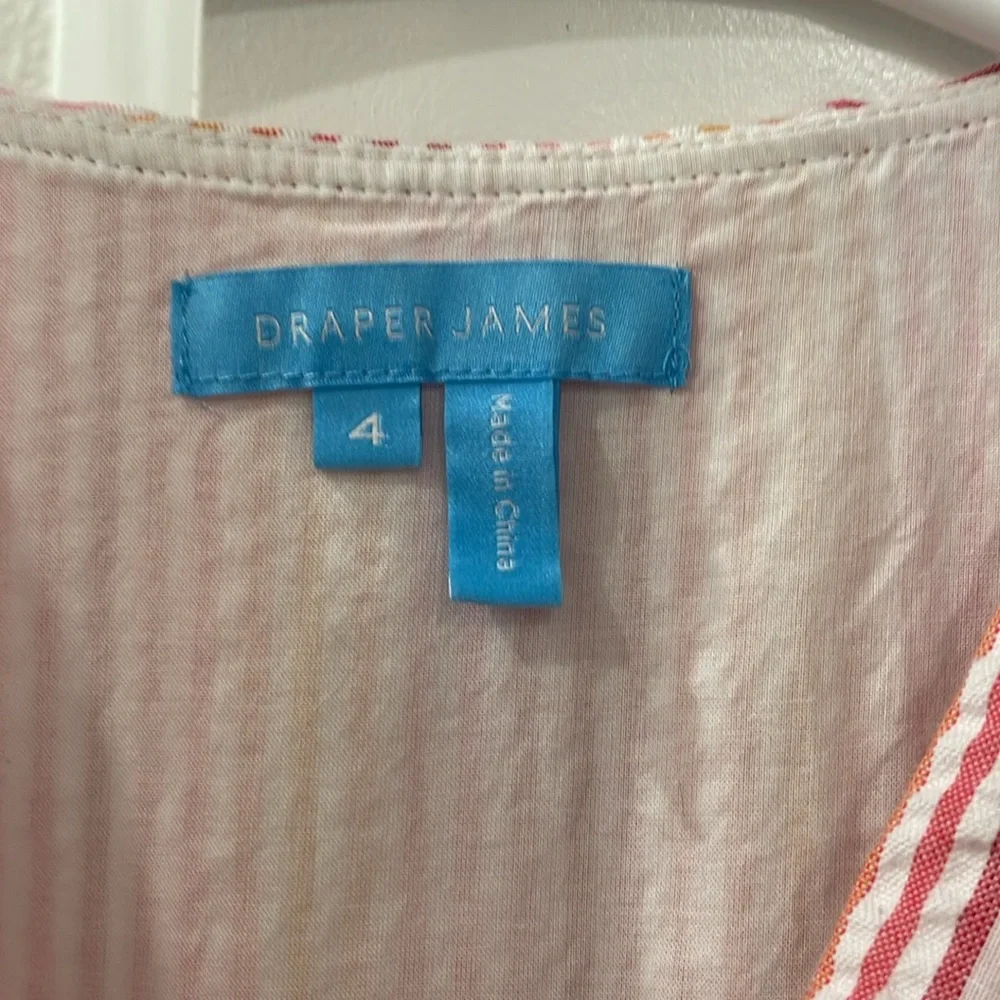 EUC Draper James Reba Flutter wrap dress - Picture 3 of 10